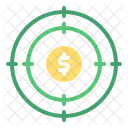 Target Money Target Coin Icon