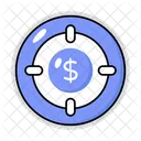 Target Money Money Target Icon