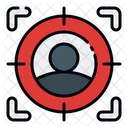 Target Person Target Audience Focus Icon