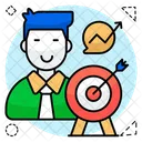 Target Person Aim Objective Icon