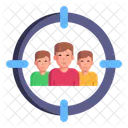 Target Persons Target Audience Target Group Icon