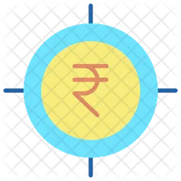 Target Rupee  Icon