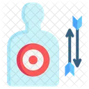 Target Shooting Archery Target Icon