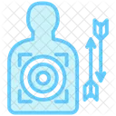 Target Shooting Archery Target Icon