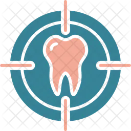 Target Tooth  Icon