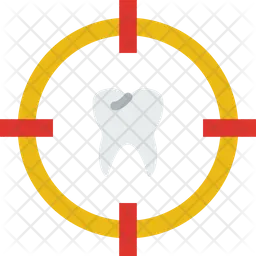 Target Tooth  Icon