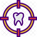 Target Tooth  Icon