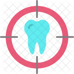 Target Tooth  Icon