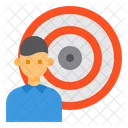 Target Business Humman Resource Icon