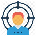 User Target Seo Icon