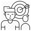 Target Symbol Strategy Icon