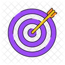 Target With Arrow Aim Arrow Icon