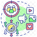 Targeted campaigns  Icon
