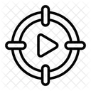Targeted Video Tutorial Icon