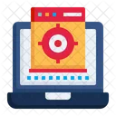 Targeting And Seo Business Marketing Icon