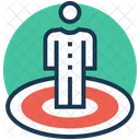 Targeting Standing Person Icon