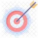 Targeting Process Aim Dartboard Icon