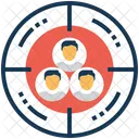 Team Users Targeting Icon