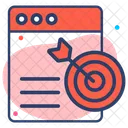 Targeting Website Web Icon