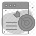 Targeting Website Web Icon