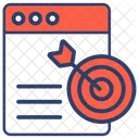 Targeting Website Web Icon