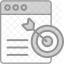 Targeting Website Web Icon
