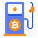 Tarifa De Gas Criptomoneda Blockchain Icon