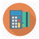 Deslizar Tarjeta Calculadora Icon