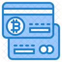 Tarjeta bitcoin  Icono