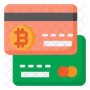 Tarjeta bitcoin  Icono