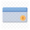 Tarjeta bitcoin  Icono
