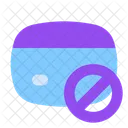 Tarjeta bloqueada  Icono