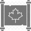 Tarjeta de canadá  Icono