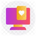 Juegos De Azar Tarjeta De Corazon Juego Icono