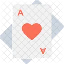 Corazon Tarjeta Casino Icono