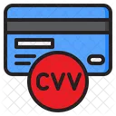 Tarjeta cvv  Icono