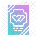 Tarjeta de amor  Icono