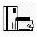 Tarjeta de cartera  Icono