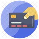 Tarjeta De Credito Tarjeta Visa Tarjeta De Cajero Automatico Icono