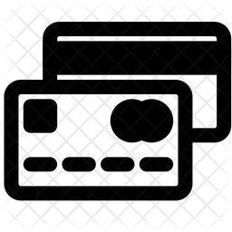 Tarjeta de crédito  Icono