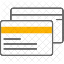 Tarjeta De Credito Tarjeta De Debito Tarjeta De Cajero Automatico Icono