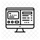 Tarjeta Digital Electronica Escritorio Icon