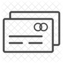 Tarjeta de crédito  Icono