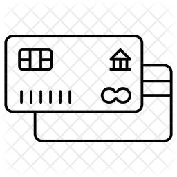 Tarjeta de crédito  Icono