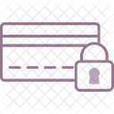 Tarjeta De Credito Tarjeta De Seguridad Credito Bloqueado Pago Seguridad Debito Dinero Icono