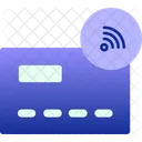 Tarjeta de credito wifi  Icono