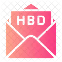 Tarjeta De Cumpleanos Tarjeta Hbd Cumpleanos Y Fiesta Icono