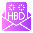 Tarjeta de cumpleaños  Icon