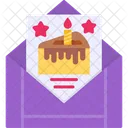 Tarjeta de cumpleaños  Icono