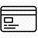 Tarjeta de débito  Icono